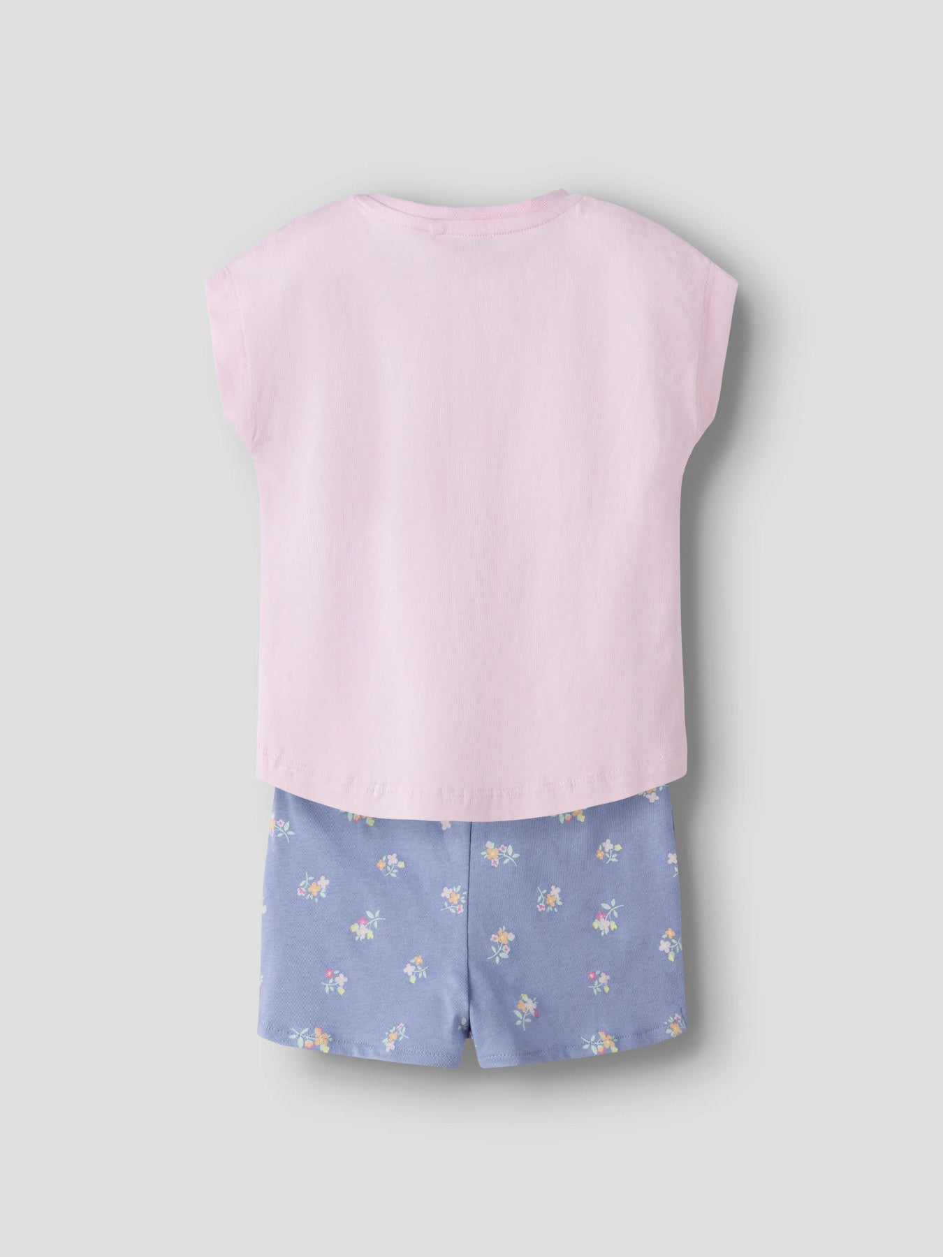 name it Mädchen T-Shirt NMFVIGEA CAPSL TOP SET - Pirouette Flower Cat Gr. 104-98 - Back