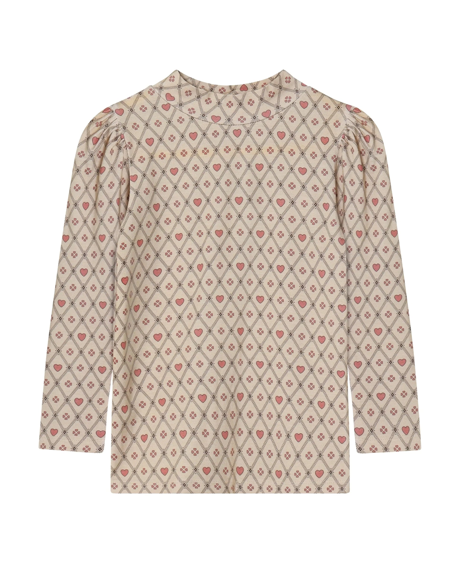 Fliink Langarmshirt mit Allover-Muster Mokkini Kindermode Langarmshirt