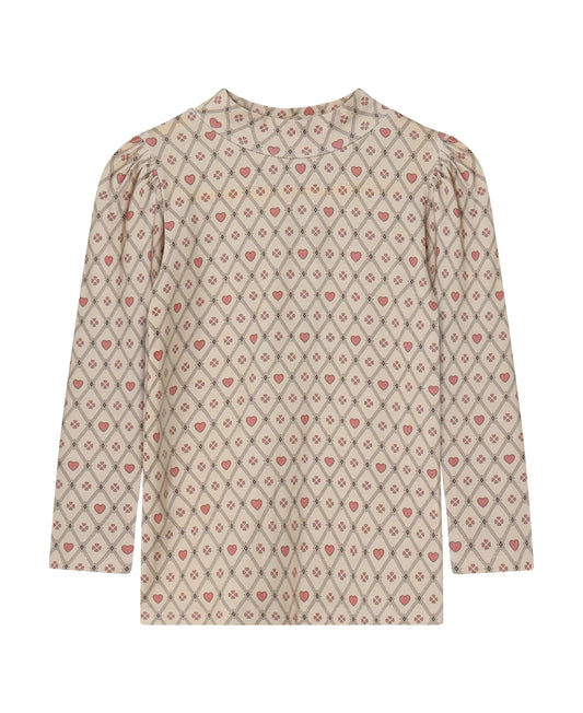 Fliink Langarmshirt mit Allover-Muster Mokkini Kindermode Langarmshirt