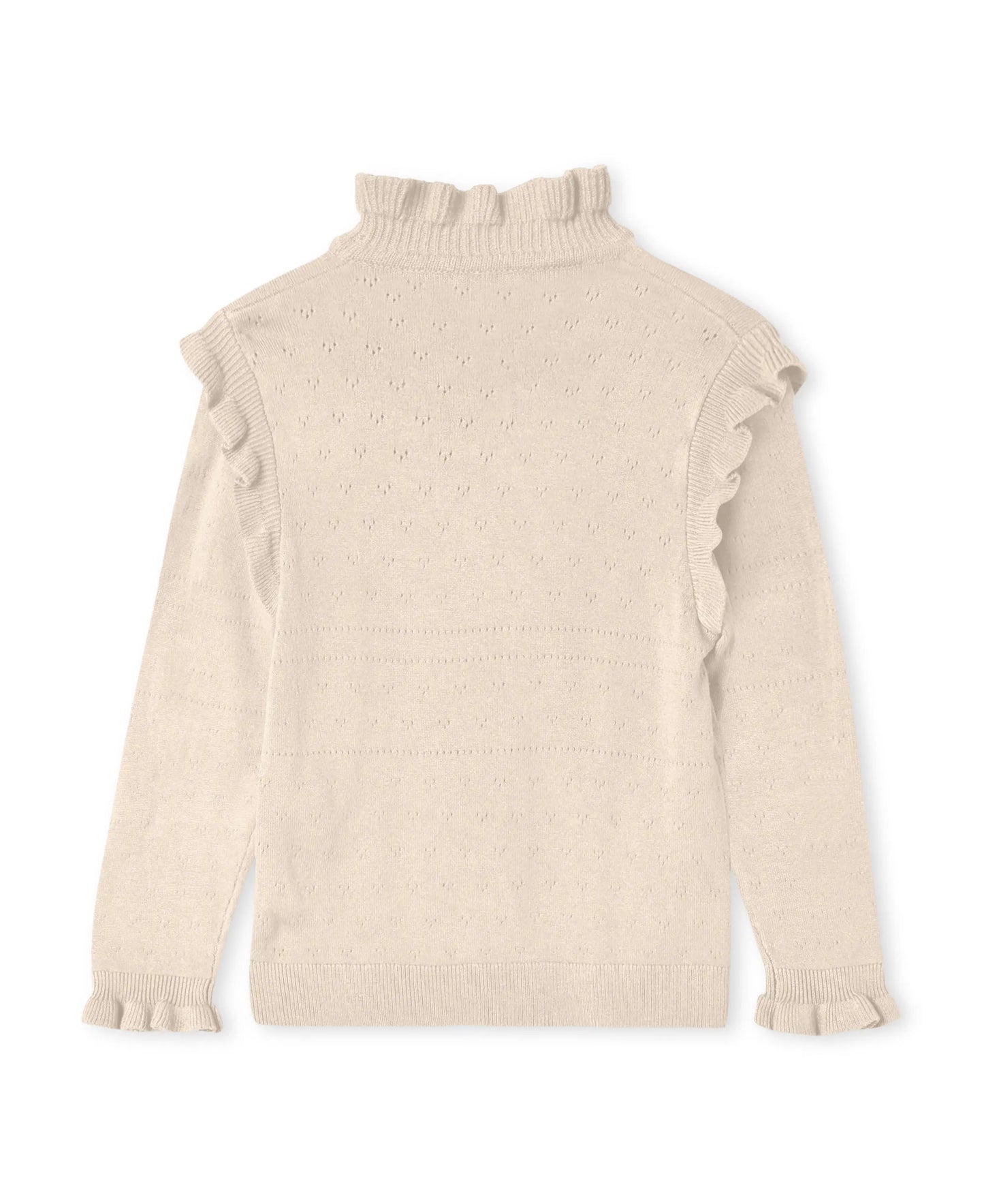 Fliink Pullover mit Rüschen Mokkini Kindermode Pullover