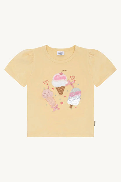 Hust & Claire HCAlma Ice cream Nectar Mokkini Kindermode T-shirt