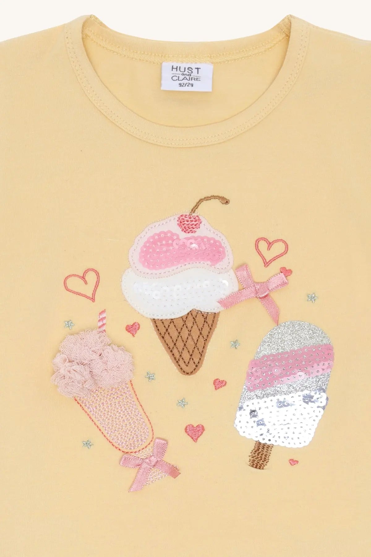 Hust & Claire HCAlma Ice cream Nectar Mokkini Kindermode T-shirt