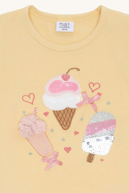 Hust & Claire HCAlma Ice cream Nectar Mokkini Kindermode T-shirt