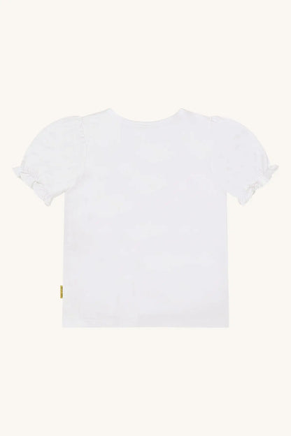Hust & Claire HCAlma Mermaid White Mokkini Kindermode T-shirt