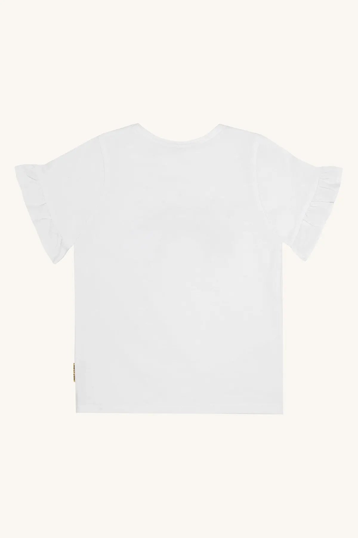 Hust & Claire HCAlma  Rainbow White Mokkini Kindermode T-shirt