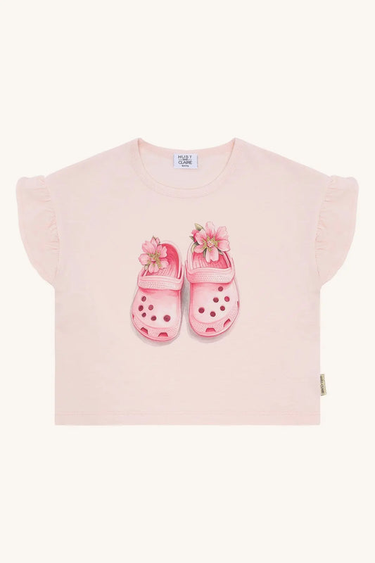 Hust & Claire HCAlma Sandals Quartz Mokkini Kindermode T-shirt