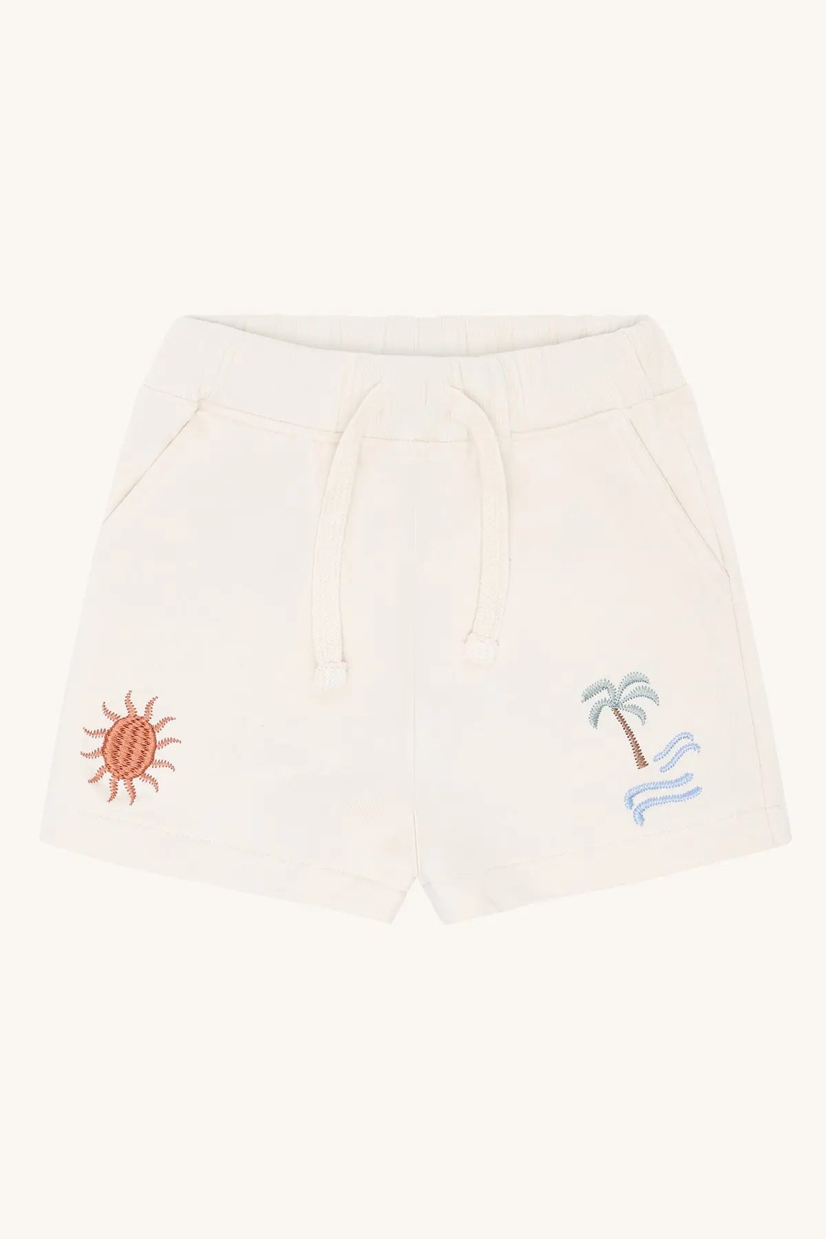 Hust & Claire HCHaggi  Palms Sandshell Mokkini Kindermode Shorts