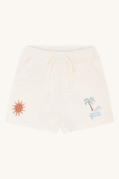 Hust & Claire HCHaggi  Palms Sandshell Mokkini Kindermode Shorts