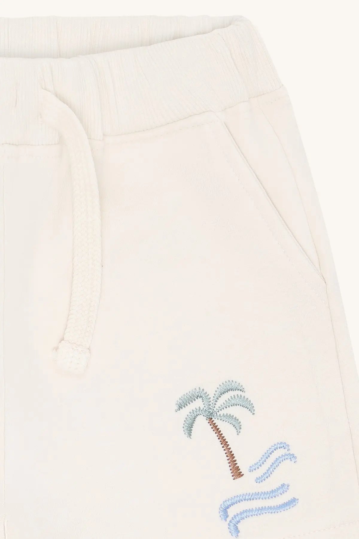 Hust & Claire HCHaggi  Palms Sandshell Mokkini Kindermode Shorts