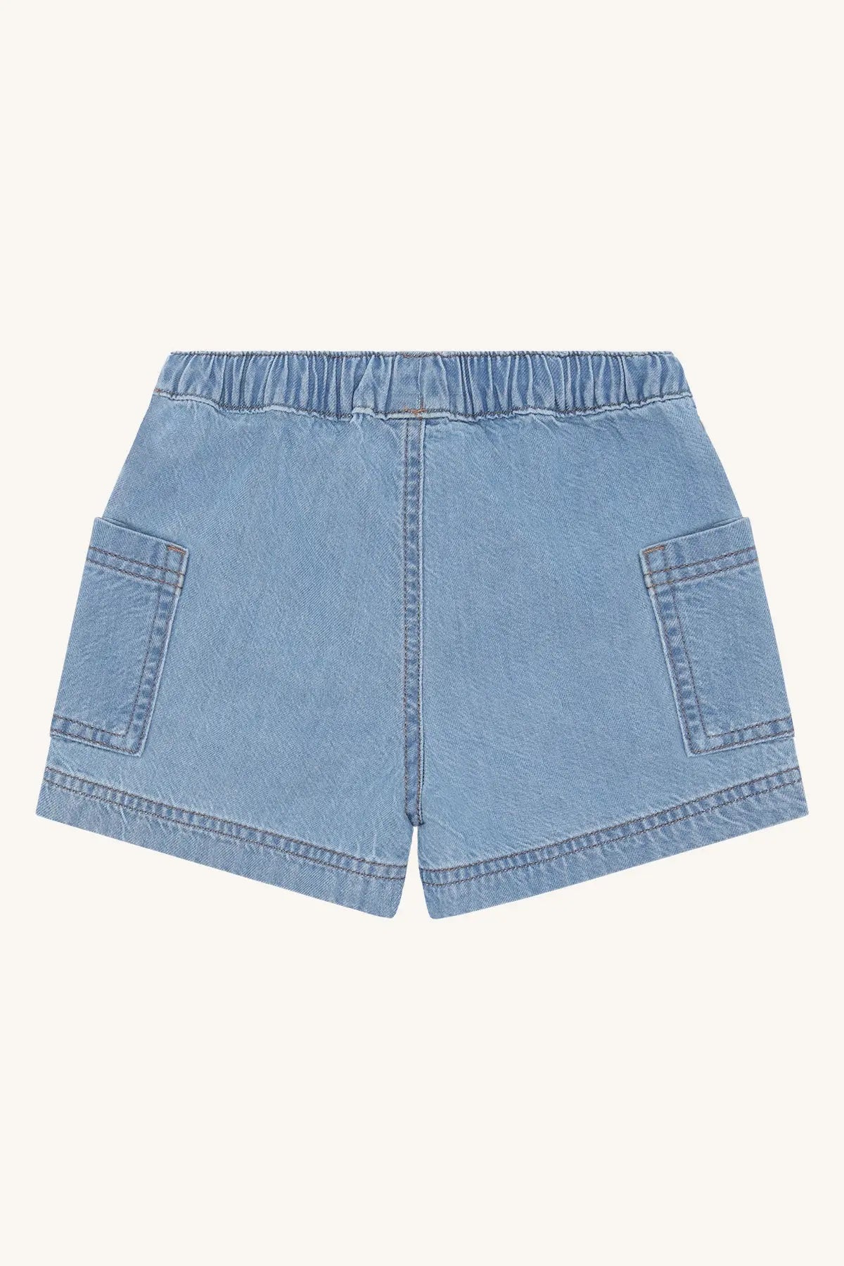 Hust & Claire HCHans Soft denim Blue Denim Mokkini Kindermode Shorts