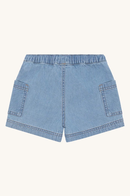 Hust & Claire HCHans Soft denim Blue Denim Mokkini Kindermode Shorts