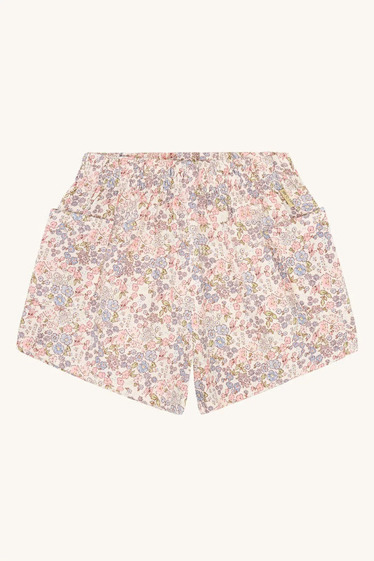 Hust & Claire HCHelena Ditsy Flower Ivory Mokkini Kindermode Shorts