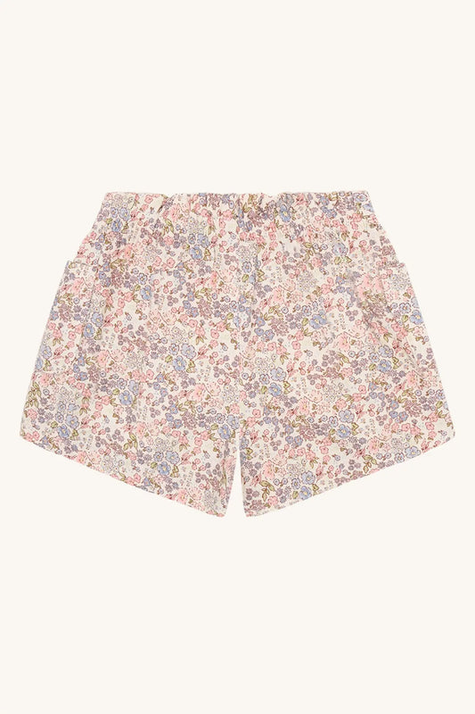 Hust & Claire HCHelena Ditsy Flower Ivory Mokkini Kindermode Shorts
