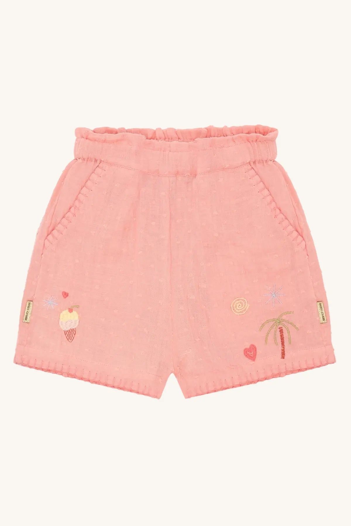 Hust & Claire HCHelena Dobby Shell Mokkini Kindermode Shorts
