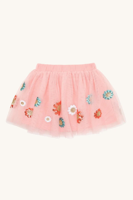 Hust & Claire HCNinna Flower Shell Mokkini Kindermode Skirts