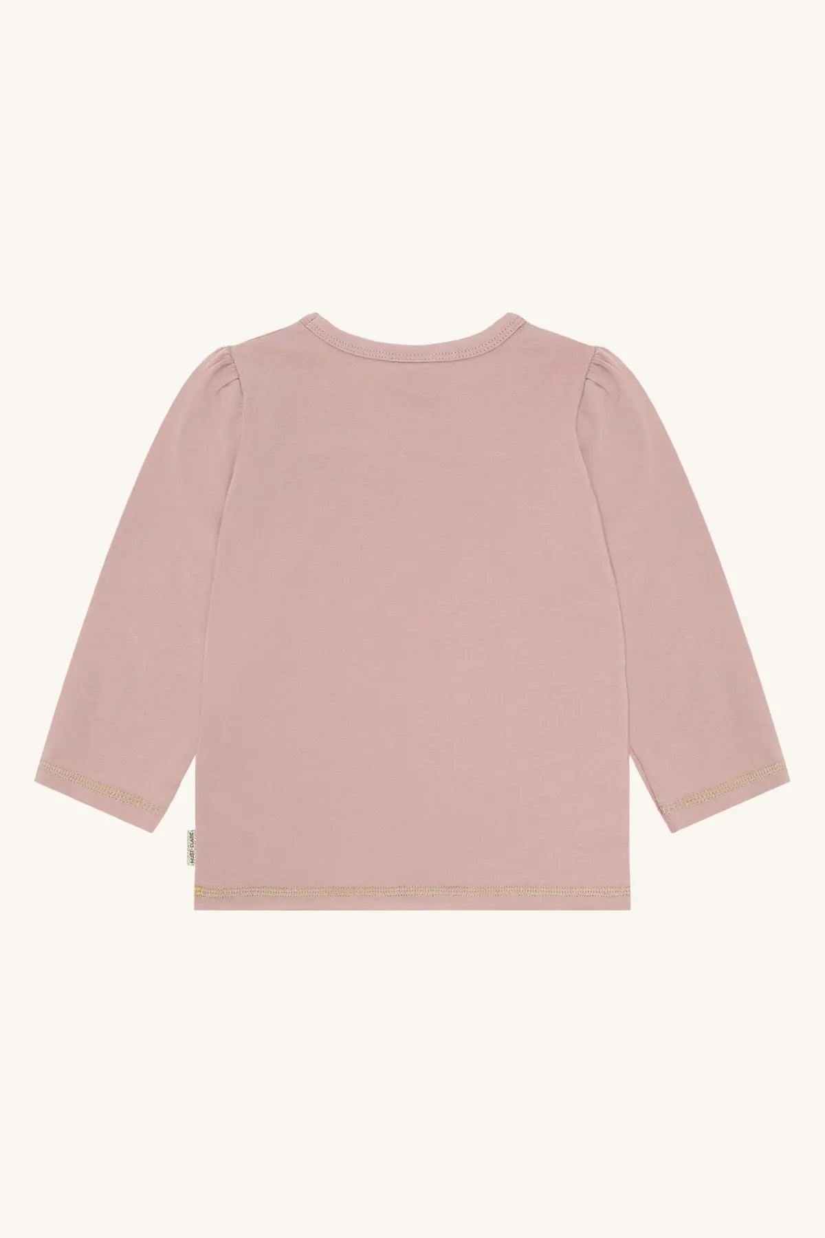 Hust & Claire Langarmshirt Alma in Rosé mit Blume Mokkini Kindermode T-Shirt Langarm