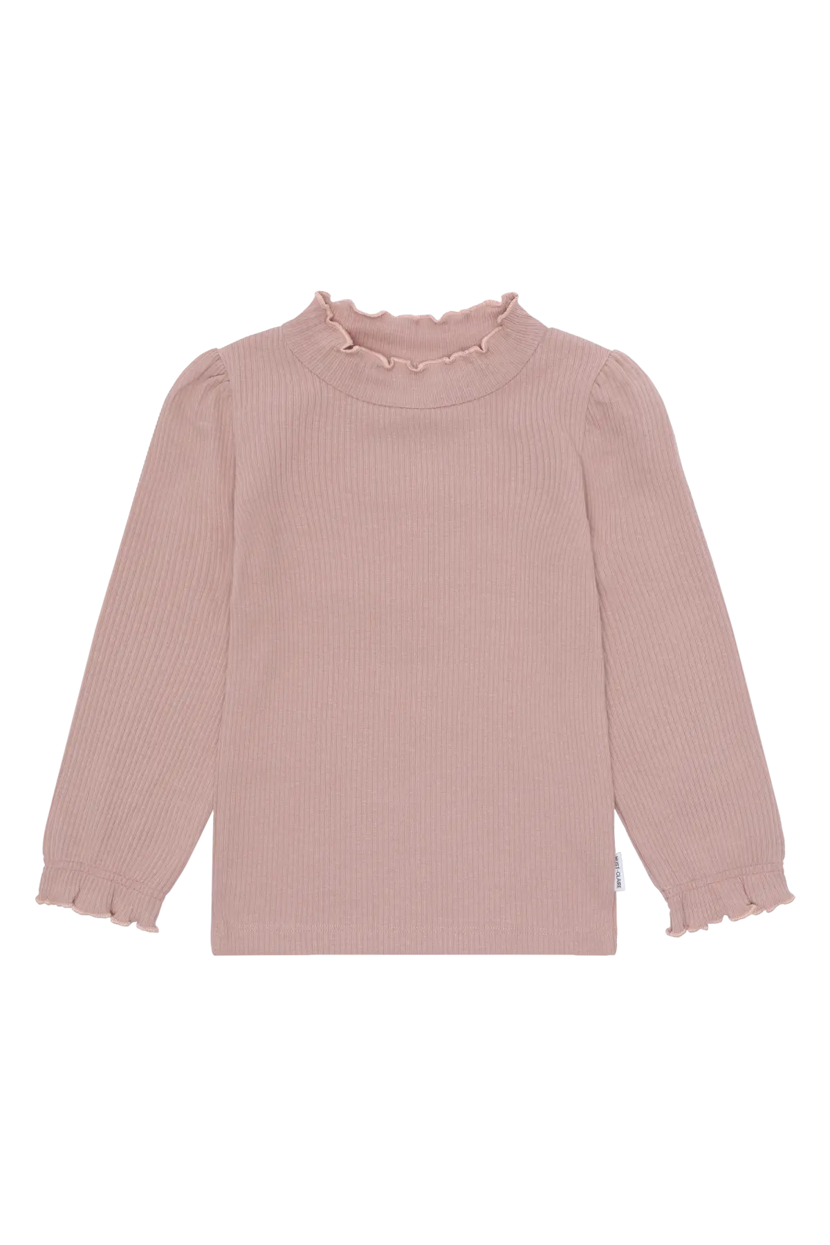 Hust & Claire Langarmshirt - Amma - Adoberose Mokkini Kindermode Hose
