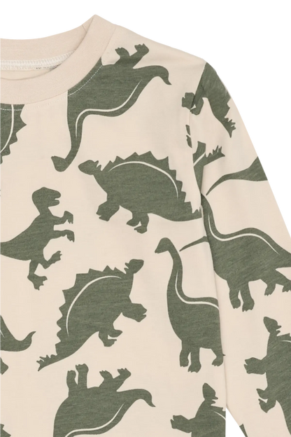 Hust & Claire Langarmshirt Anton - Dinos Mokkini Kindermode T-Shirt Langarm
