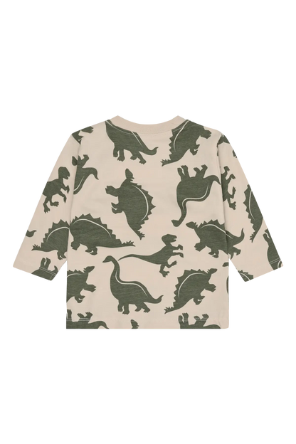 Hust & Claire Langarmshirt Anton - Dinos Mokkini Kindermode T-Shirt Langarm