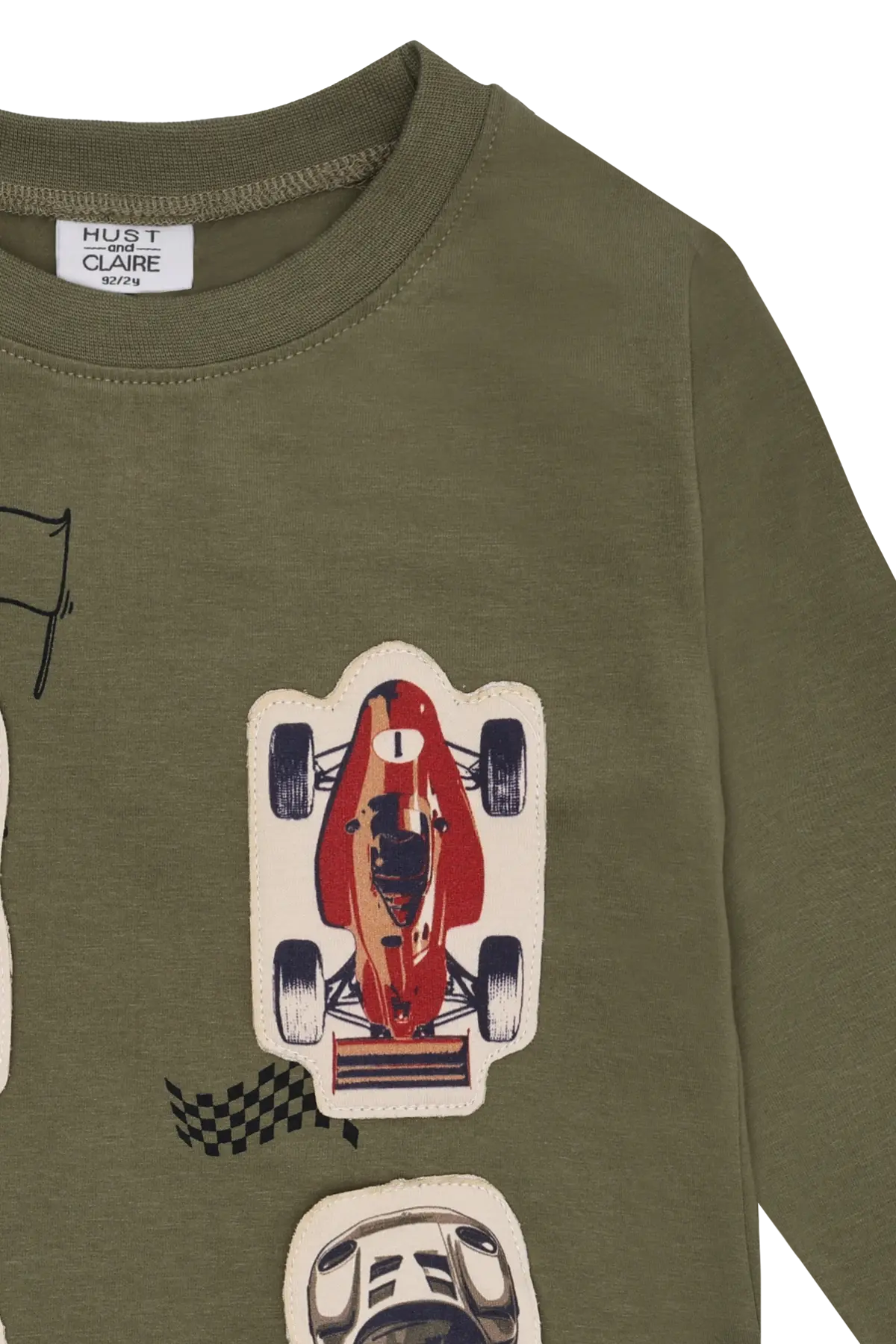 Hust & Claire Langarmshirt Anton - Racing Cars Mokkini Kindermode T-Shirt Langarm