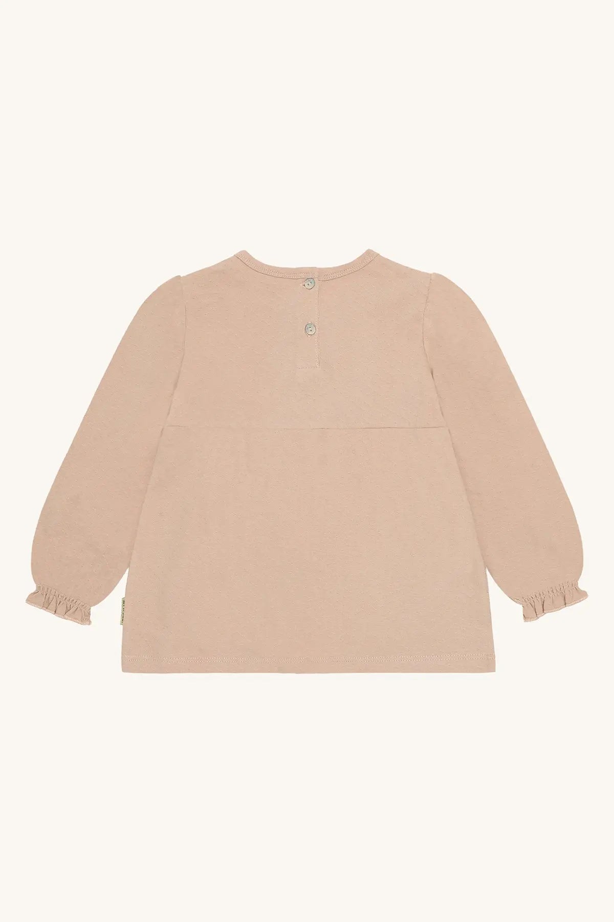 Hust & Claire Langarmshirt Rosa Blumen Mädchen Mokkini Kindermode T-Shirt Langarm