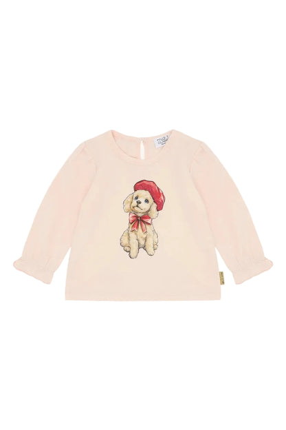 Hust & Claire Langarmshirt Mädchen Rot Mokkini
