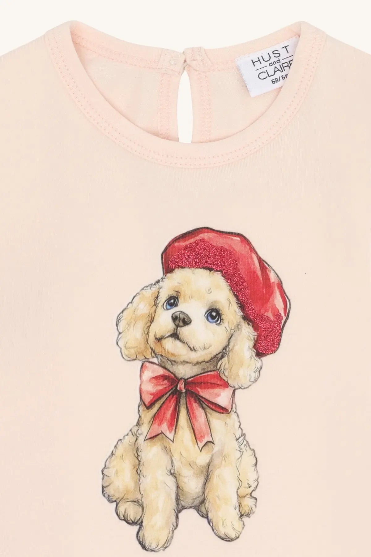 Hust & Claire Langarmshirt Mädchen Rot Mokkini