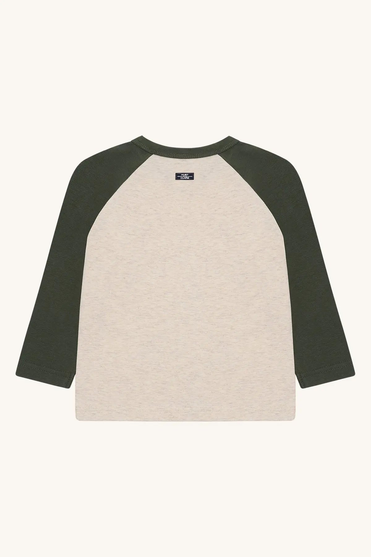Hust & Claire Langarmshirt Snowboard Grün Jungen Mokkini Kindermode Sweatshirt