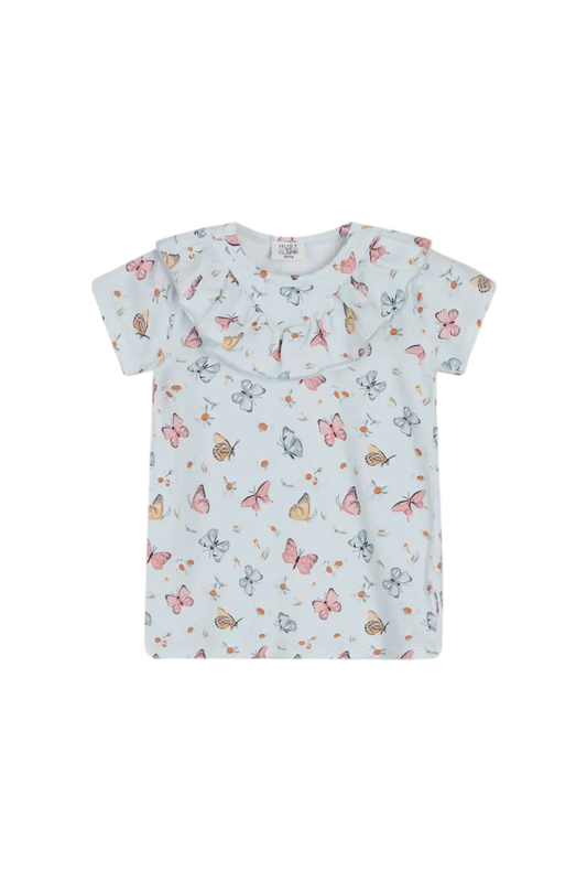 Hust & Claire Mädchen T-Shirt – Schmetterling-Print - T-Shirt - Hust&Claire