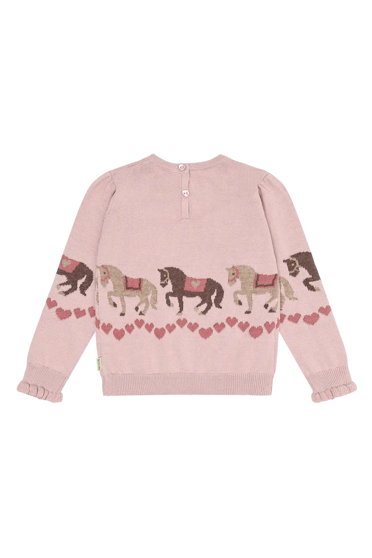 Hust & Claire Pullover - Pani - Pferde Mokkini Kindermode Kleid