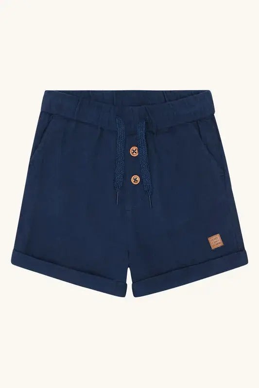 Hust & Claire Shorts aus Bio-Baumwolle mit Holzknöpfen Mokkini Kindermode HustSommer