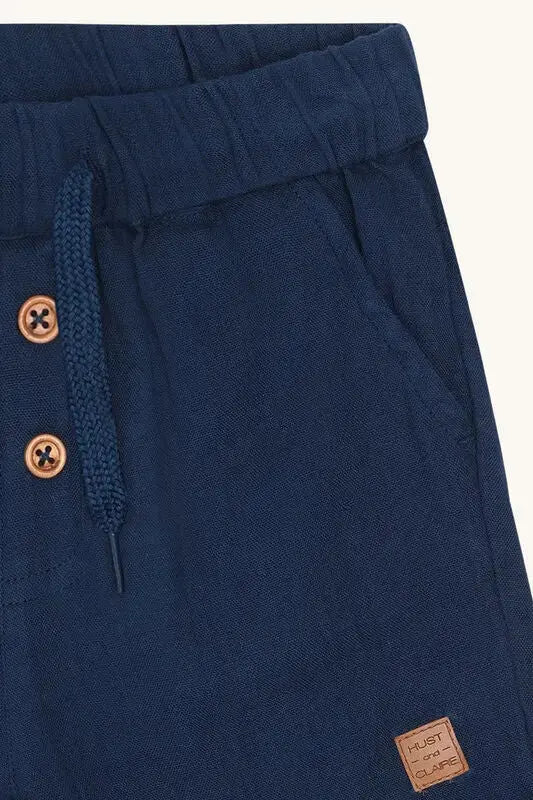 Hust & Claire Shorts aus Bio-Baumwolle mit Holzknöpfen Mokkini Kindermode HustSommer