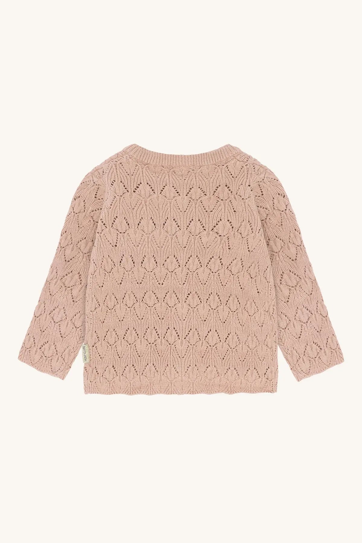 Hust & Claire Strickjacke Beige Mädchen Mokkini Kindermode Strickjacke