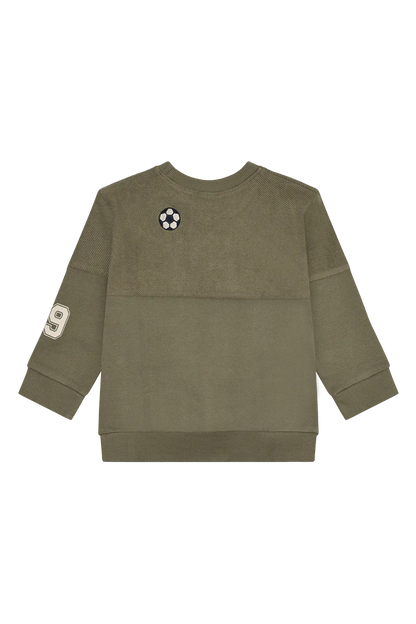 Hust & Claire Sweatshirt - Sejer - Turtle Mokkini Kindermode Sweatshirt