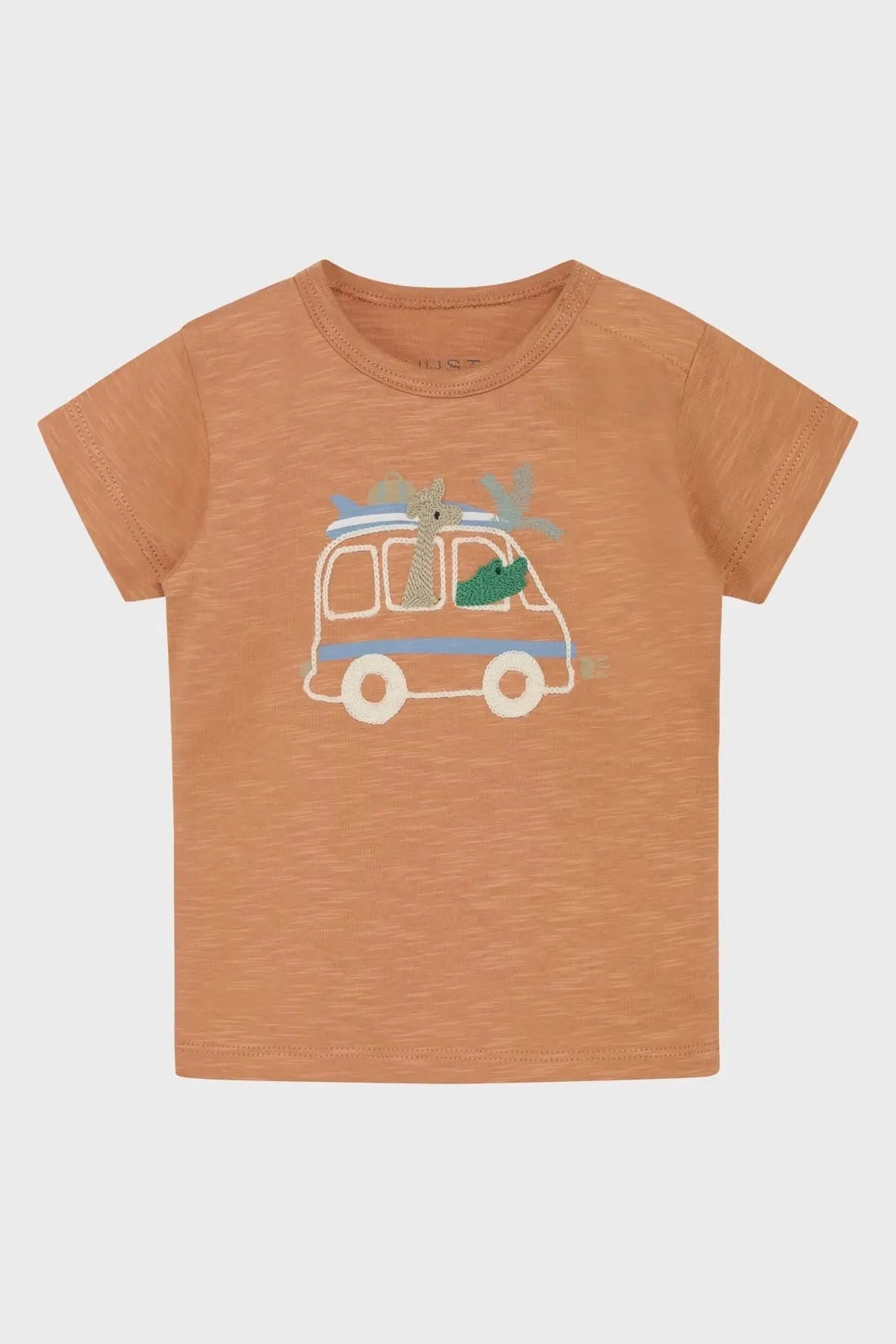 Hust & Claire T-Shirt mit Tierischem Urlaubsbus-Motiv-Mokkini Kindermode