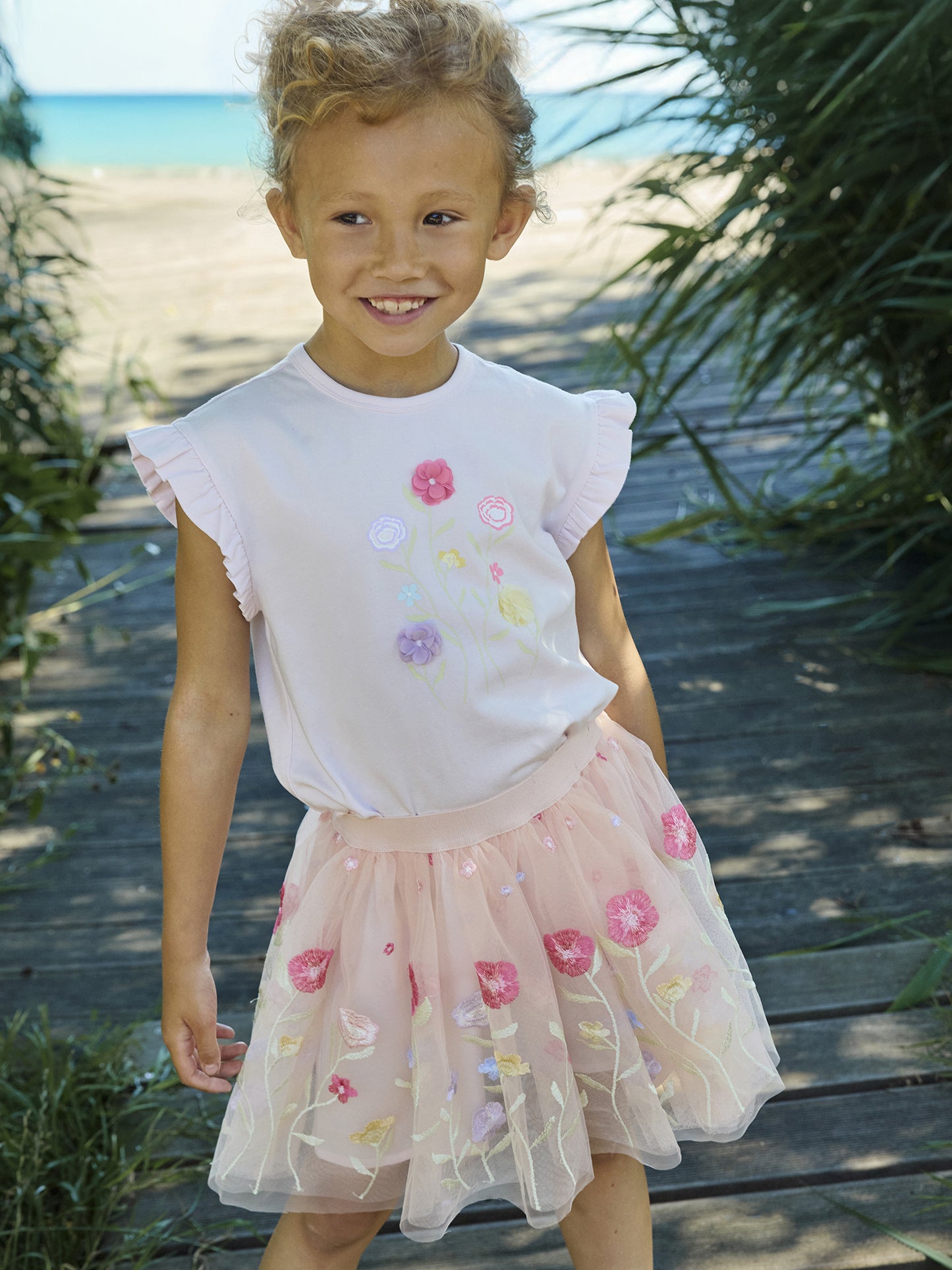 Minymo Rock Mädchen Rosa Mokkini