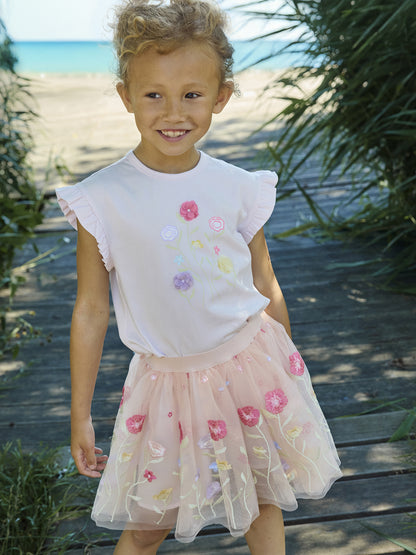 Minymo Rock Mädchen Rosa Mokkini