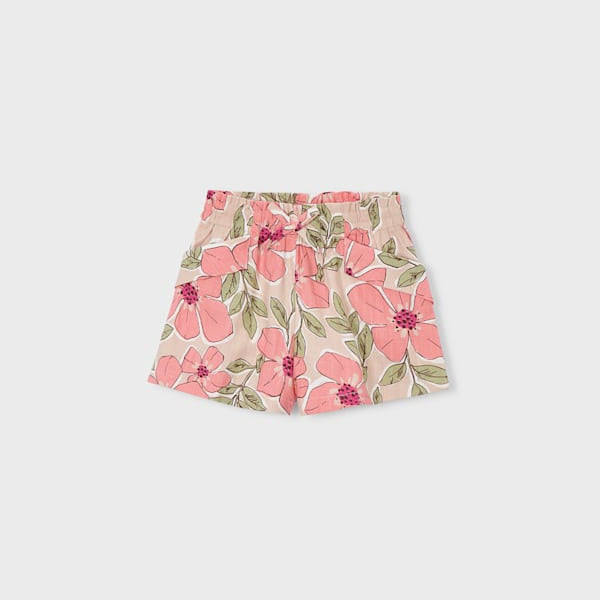 Mayoral Shorts mit Blumen Motiv