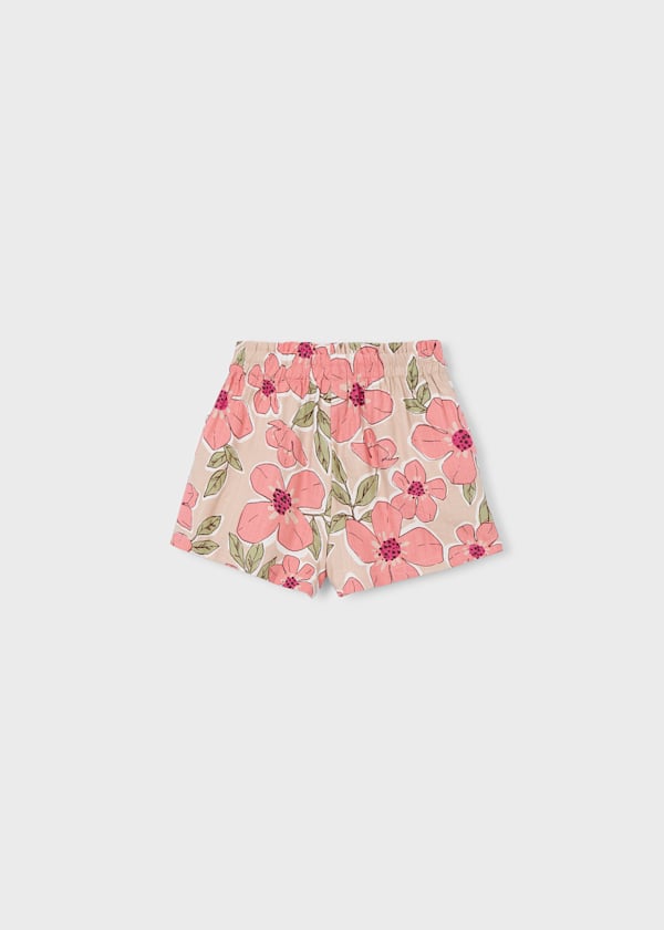 Mayoral Shorts mit Blumen Motiv
