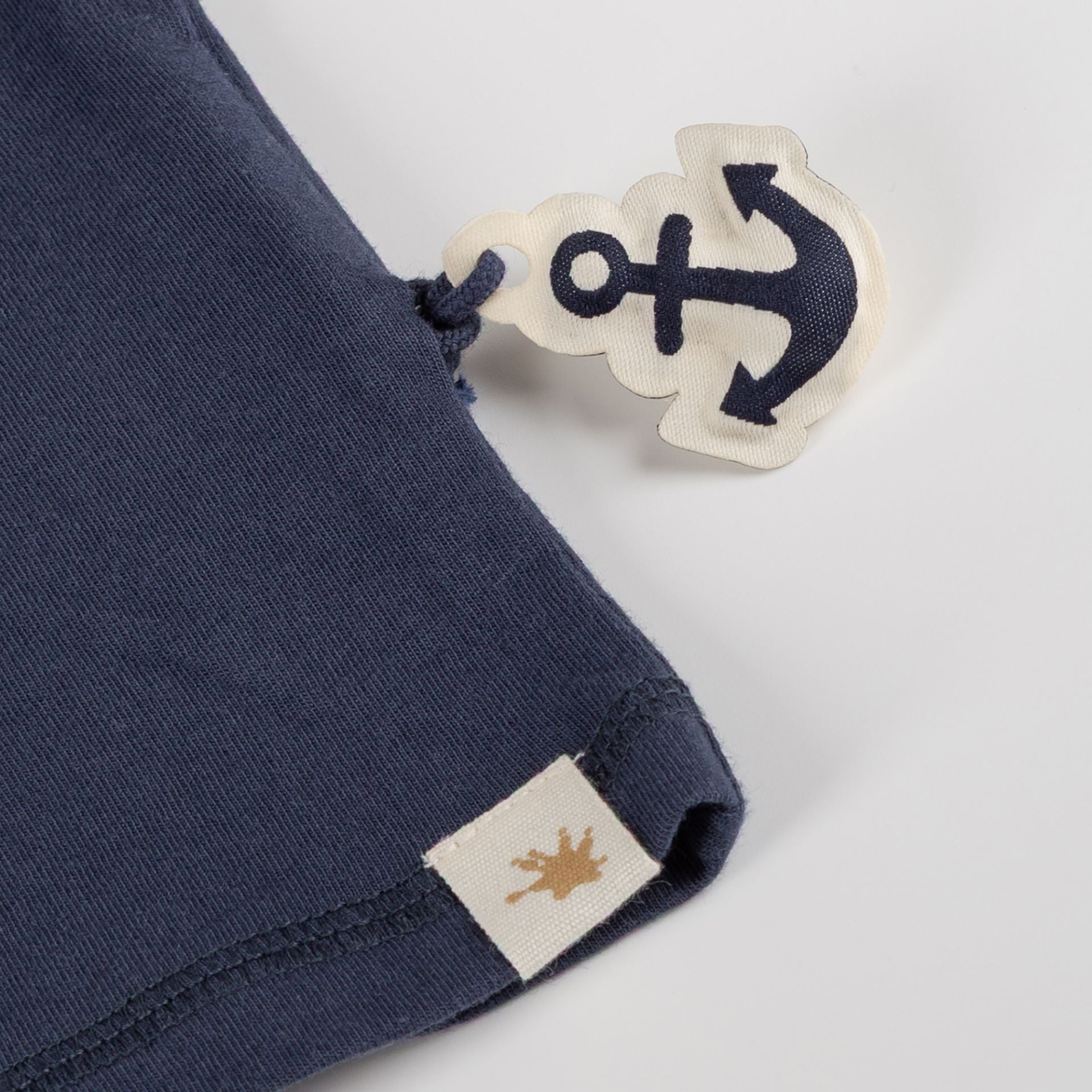 Sigikid Baby T-Shirt Marine mit Oktopus-Motiv