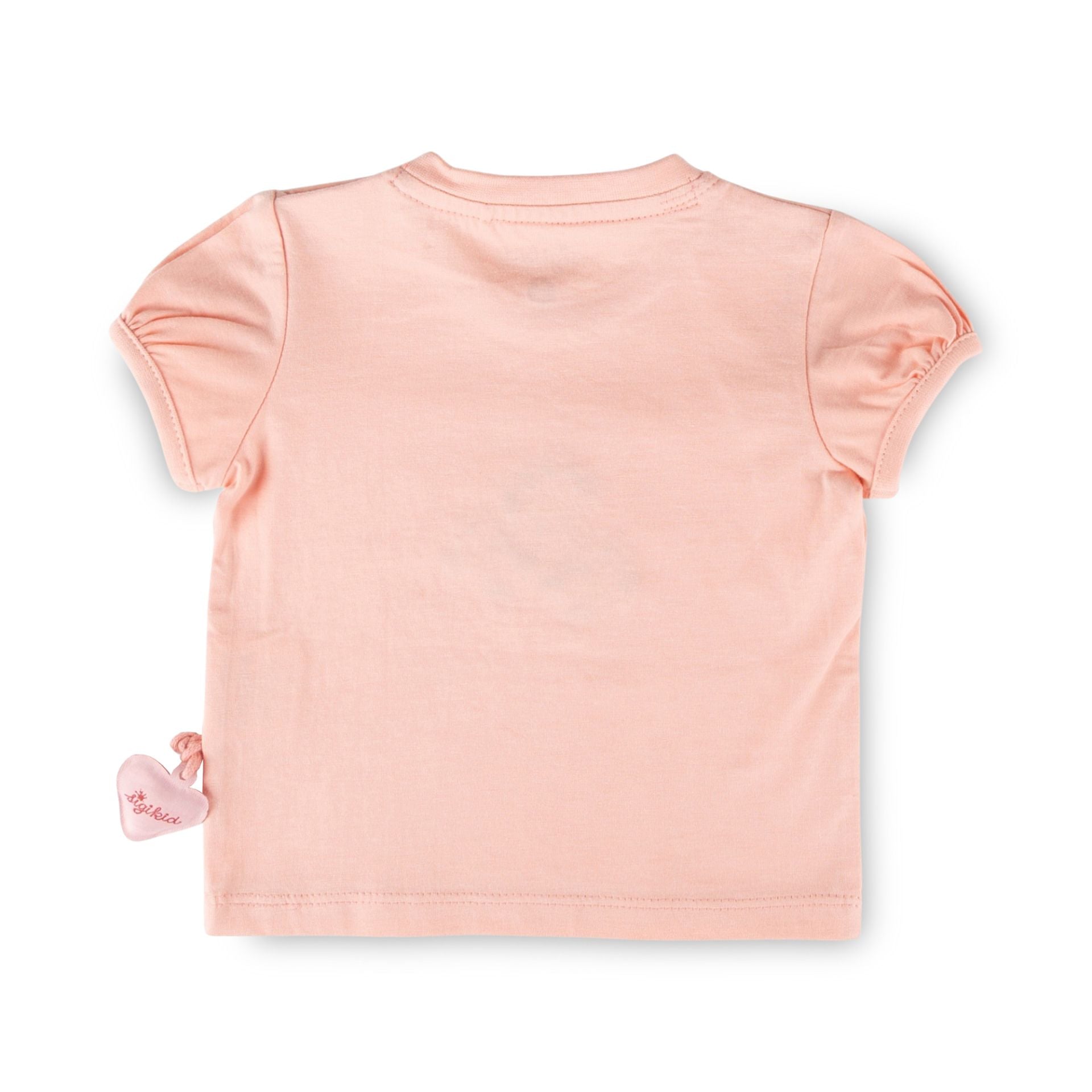 Sigikid Baby T-Shirt Rosa mit Vögelchen-Motiv