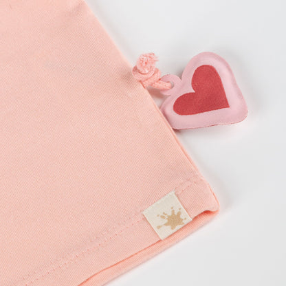 Sigikid Baby T-Shirt Rosa mit Vögelchen-Motiv