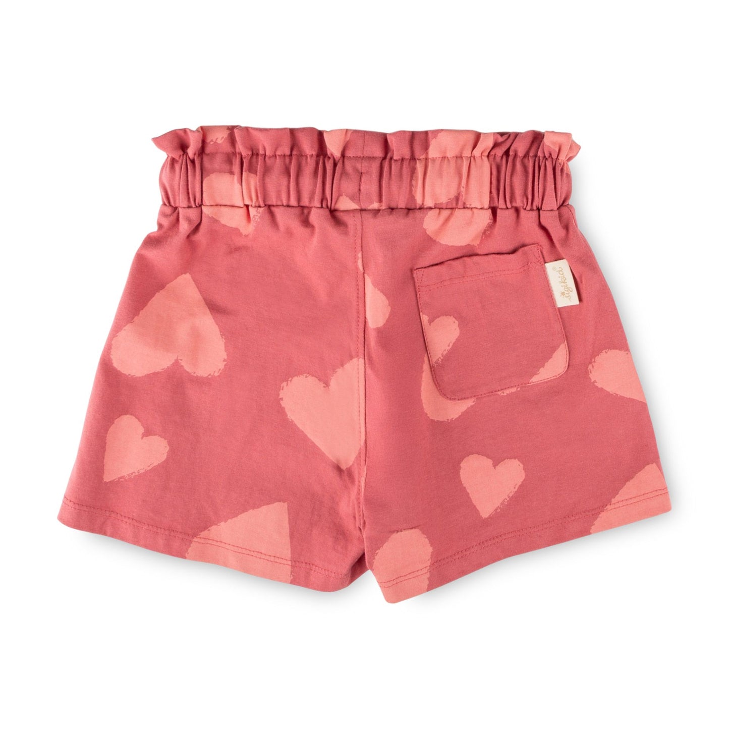 Sigikid Mini Shorts Altrosa mit Herz-Muster