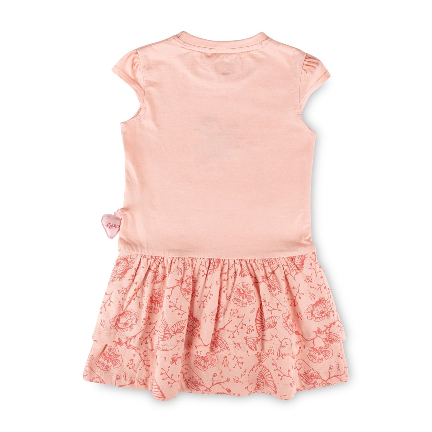 Sigikid Mini Kleid Rosa mit Vögelchen & Blumen