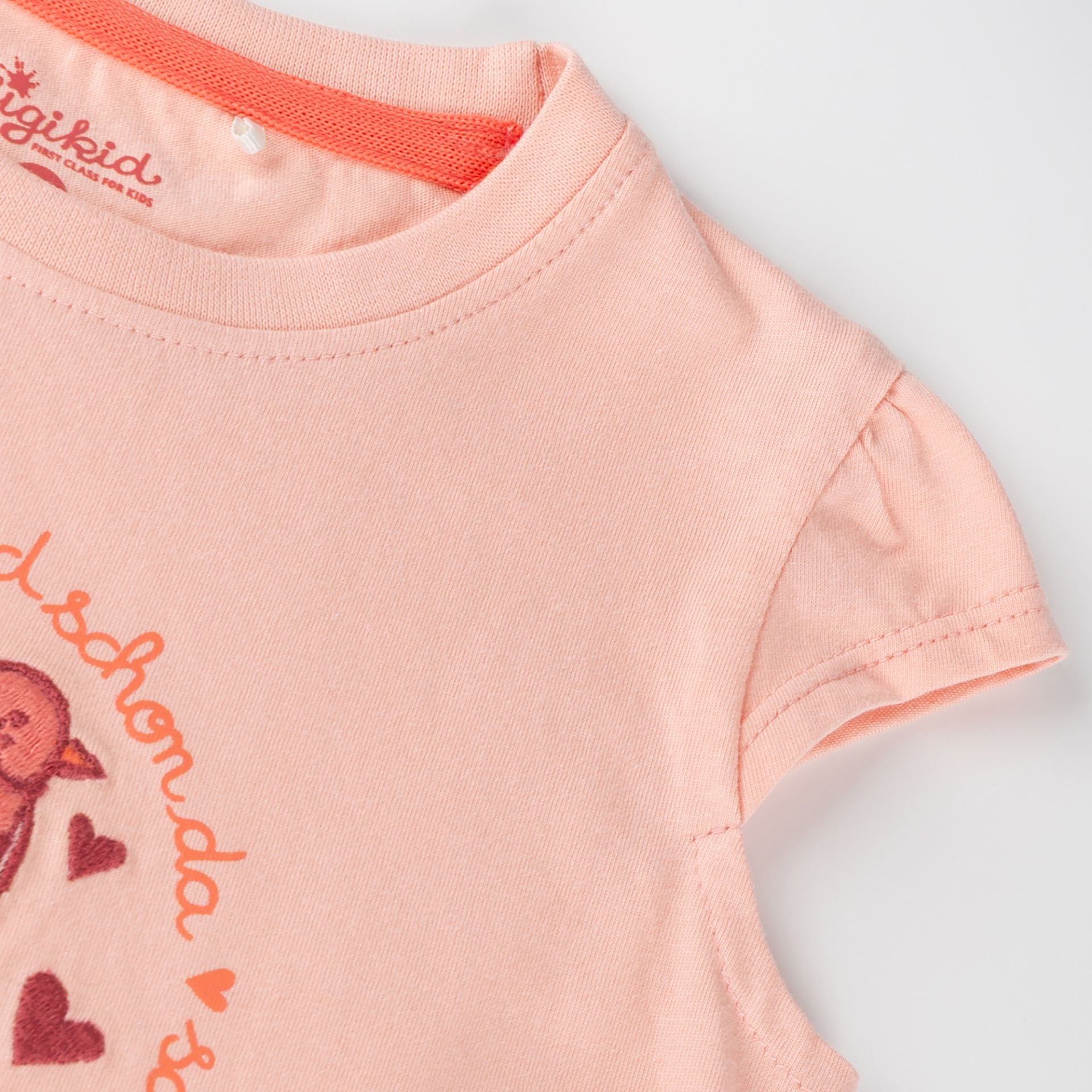 Sigikid Mini Kleid Rosa mit Vögelchen & Blumen