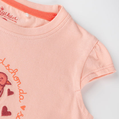 Sigikid Mini Kleid Rosa mit Vögelchen & Blumen