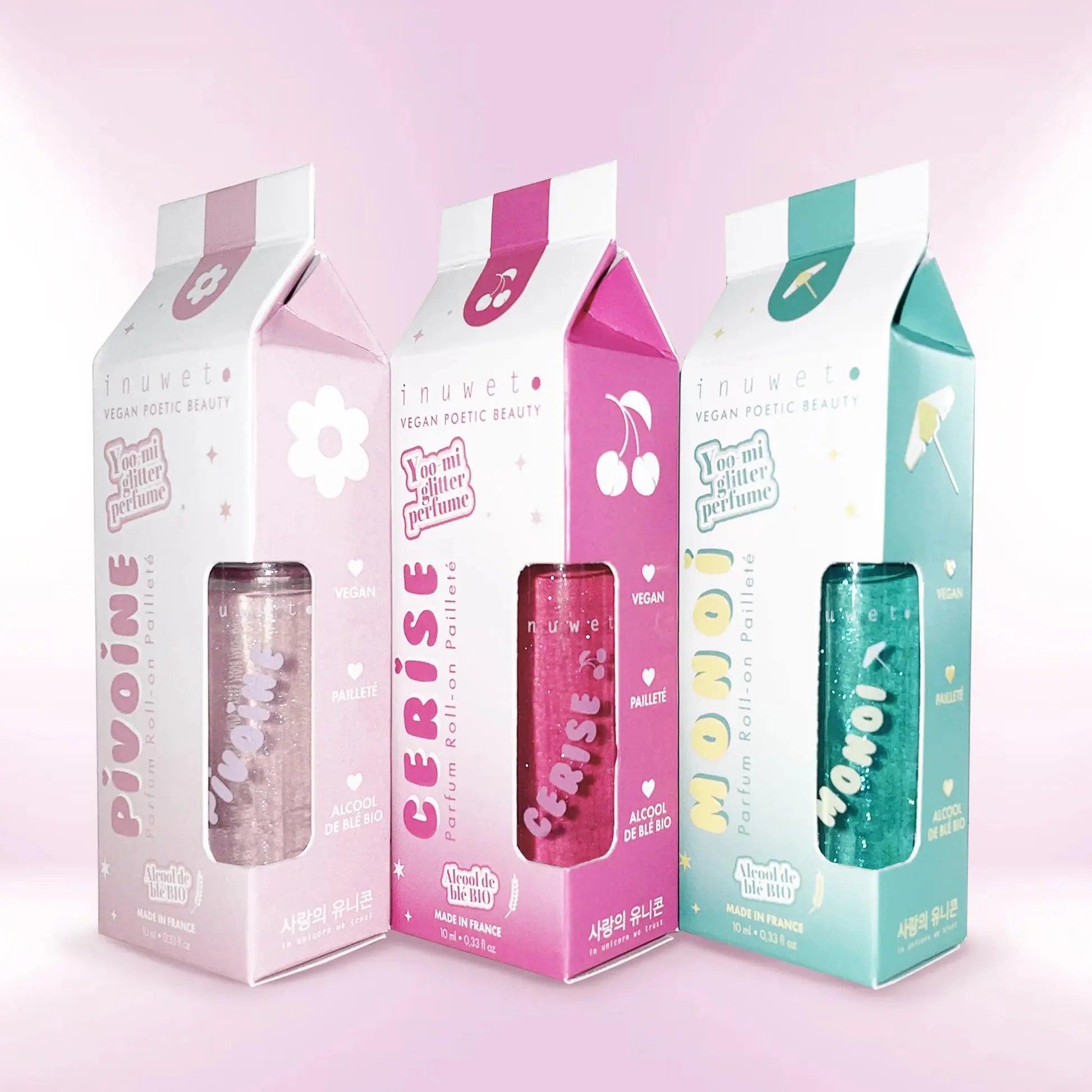 Inuwet Parfum Roll-On Cerise – Fruchtig & Vegan Mokkini Kindermode Parfüm