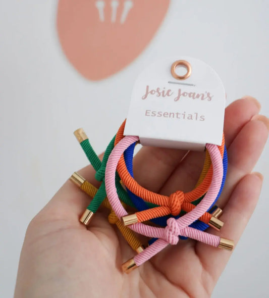 Josie Joan's Bright Blake Hair Tie Essentials - Set of 5 Haarbänder - Haarband - Josie Joan's