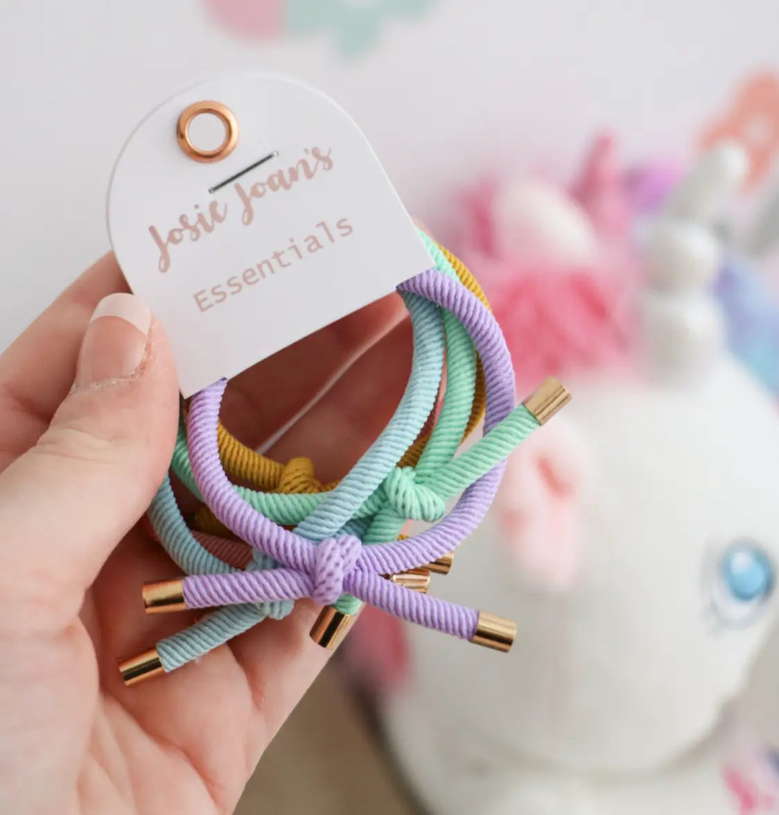 Josie Joan's Pastell Piper Hair Tie Essentials - Set of 5 Haarbänder - Haarband - Josie Joan's