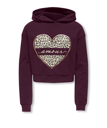 ONLY GIRLS Kapuzenpullover mit Print – Weicher Hoodie für Mädchen